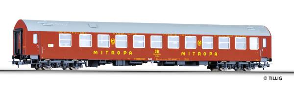 TILLIG 79107 - Schlafwagen WLABm „MITROPA“, Typ Y, der DR, Ep. IV